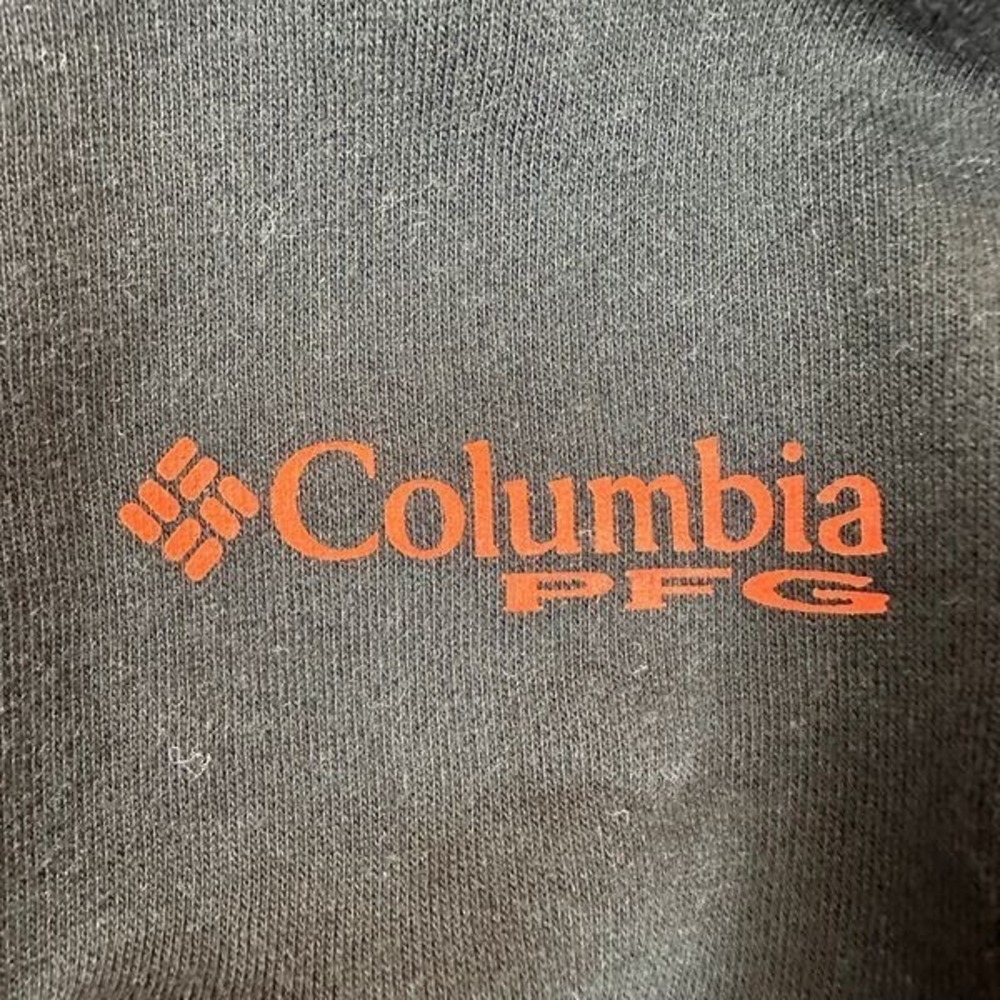 Columbia PFG Oregon State Beavers Fish Flag Hoodie Mens XXL Black Pullover NEW - Picture 4 of 7